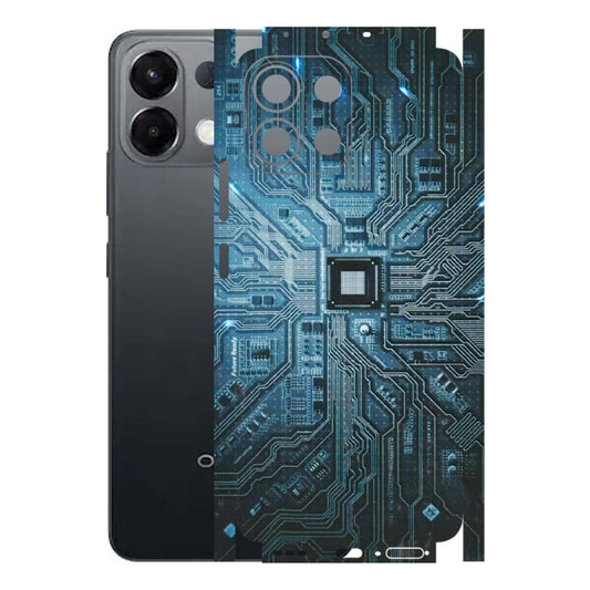 OPPO Phone Skins 2025 (All Models) - Original Circuit Latest - 3D Embossed Finish (L-267) Oppo K13 5G