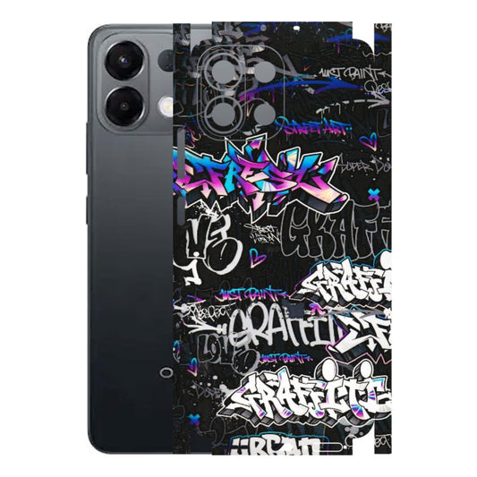 OPPO Phone Skins 2025 (All Models) - Graffiti Killer Latest - 3D Embossed Finish (L-274) Oppo K13 5G