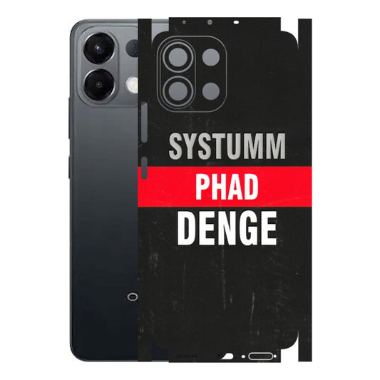 OPPO Phone Skins 2025 (All Models) - Systumm Phad Denge Latest - 3D Embossed Finish (L-278) Oppo K13 5G