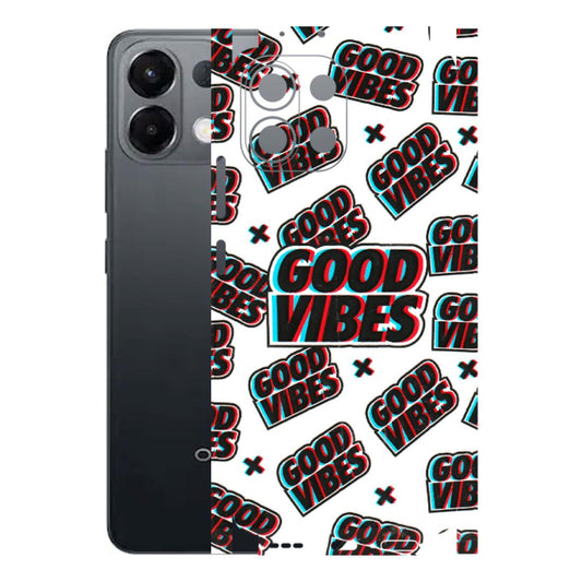 OPPO Phone Skins 2025 (All Models) - Good Vibes Latest - 3D Embossed Finish (L-282) Oppo K13 5G
