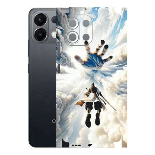 OPPO Phone Skins 2025 (All Models) - Big Hand With Monkey King - 3D Embossed Finish (L-323) Oppo K13 5G