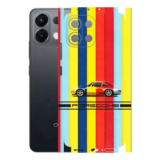 OPPO Phone Skins 2025 (All Models) - Multicolour Porche - 3D Embossed Finish (L-39) Oppo K13 5G