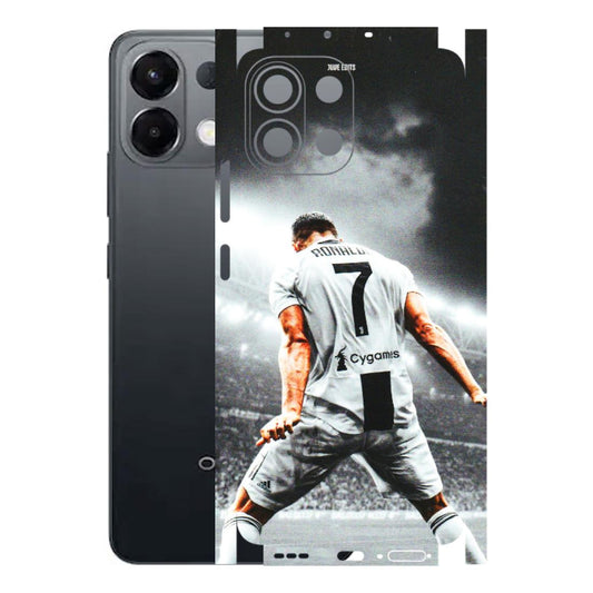 OPPO Phone Skins 2025 (All Models) - Ronaldo CR7 Crazy - 3D Embossed Finish (L-44) Oppo K13 5G