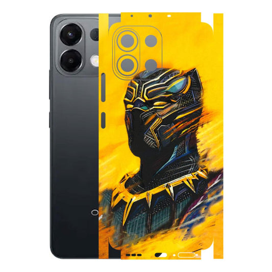 OPPO Phone Skins 2025 (All Models) - Yellow Panther - 3D Embossed Finish (L-54) Oppo K13 5G