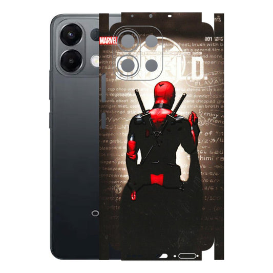 OPPO Phone Skins 2025 (All Models) - Deadpool - 3D Embossed Finish (L-56) Oppo K13 5G
