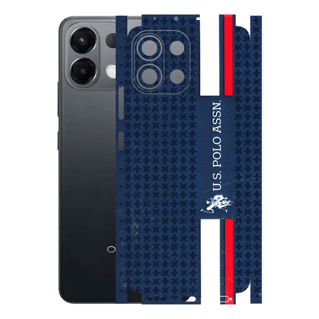 OPPO Phone Skins 2025 (All Models) - US POLO Designer Brand - 3D Embossed Finish (L-65) Oppo K13 5G