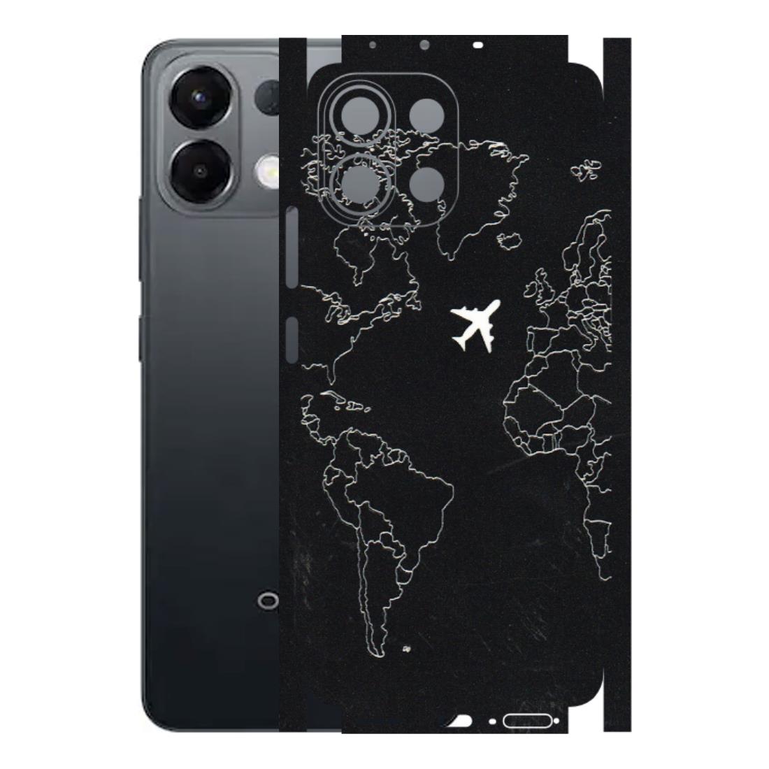 OPPO Phone Skins 2025 (All Models) - Never Ending Travel - 3D Embossed Finish (L-79) Oppo K13 5G