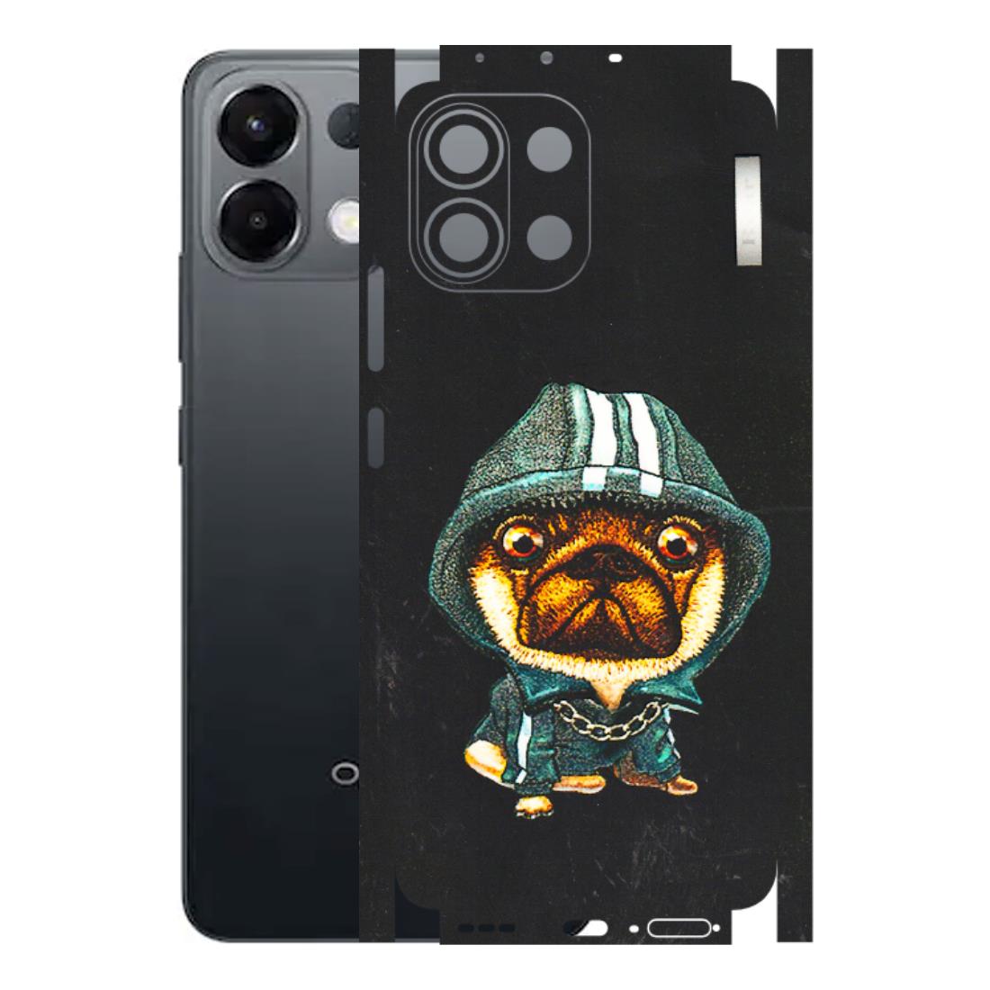 OPPO Phone Skins 2025 (All Models) - Puppy N Hoodie - 3D Embossed Finish (L-90) Oppo K13 5G