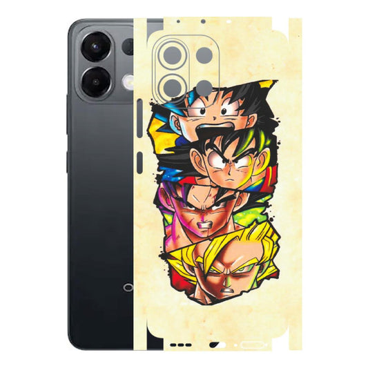 OPPO Phone Skins 2025 (All Models) - Angry Multi Anime - Matte Finish (M-113) Oppo K13 5G