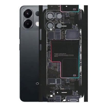 OPPO Phone Skins 2025 (All Models) - Motherboard Circuit Layout - Matte Finish (M-117) Oppo K13 5G