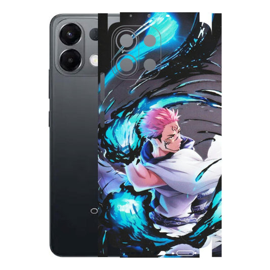 OPPO Phone Skins 2025 (All Models) - New Jujutsu Kaisen Grey Blue Anime - Matte Finish (M-127) Oppo K13 5G