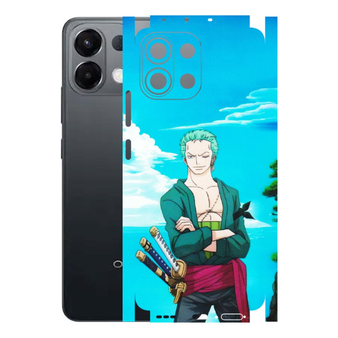 OPPO Phone Skins 2025 (All Models) - Cool Swordman Zoro Anime - Matte Finish (M-143) Oppo K13 5G