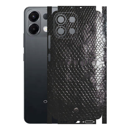OPPO Phone Skins 2025 (All Models) - Black Snack Leather - Matte Finish (M-147) Oppo K13 5G