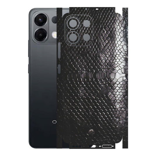OPPO Phone Skins 2025 (All Models) - Black Snack Leather - Matte Finish (M-147) Oppo K13 5G