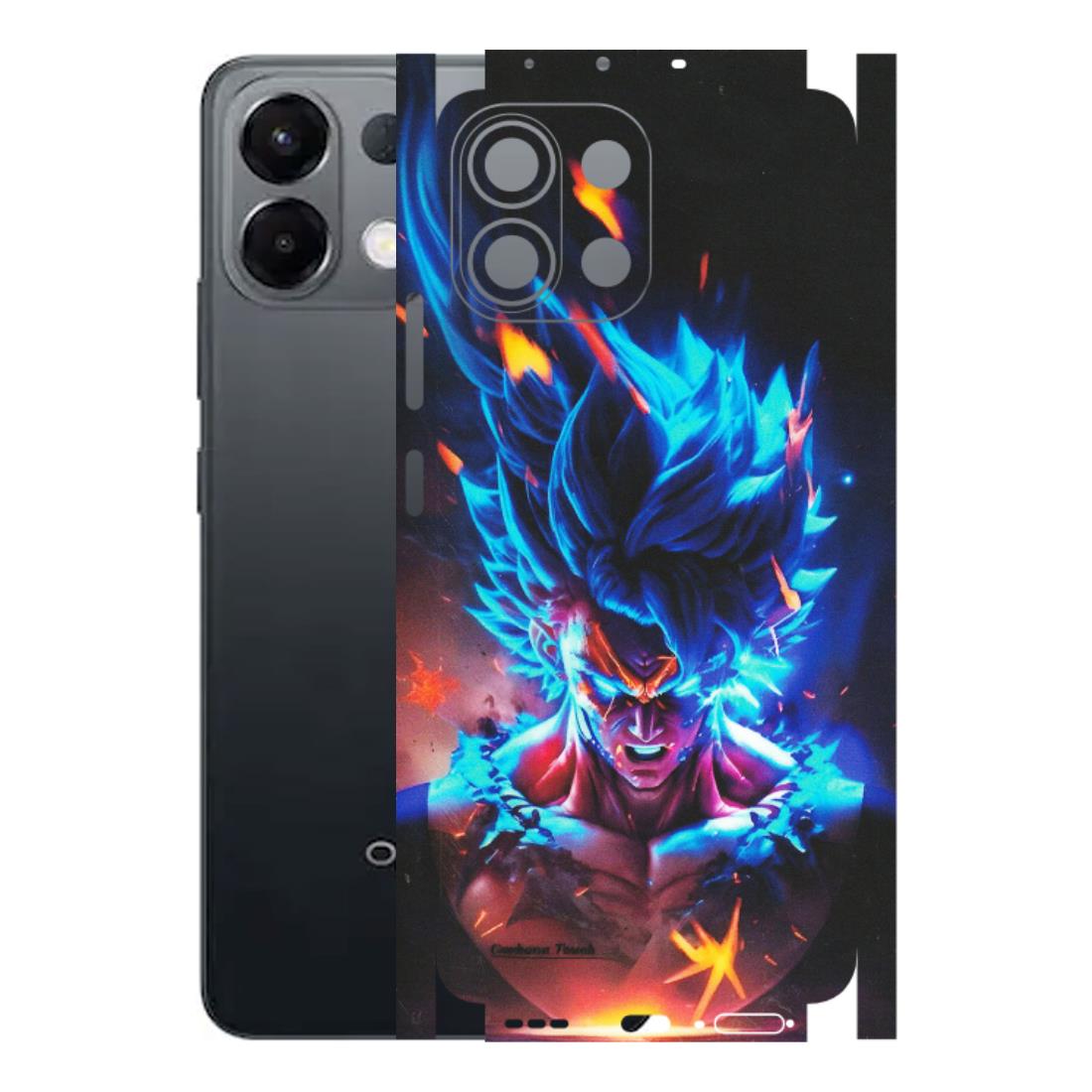 OPPO Phone Skins 2025 (All Models) - Angry Goku Dragon Ball Anime - Matte Finish (M-150) Oppo K13 5G