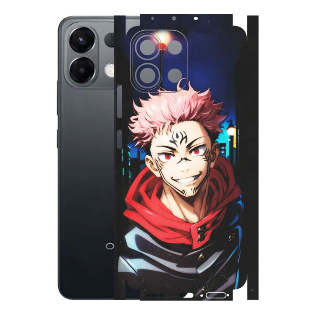 OPPO Phone Skins 2025 (All Models) - Yuji Itadori Funny Face Anime - Matte Finish (M-152) Oppo K13 5G