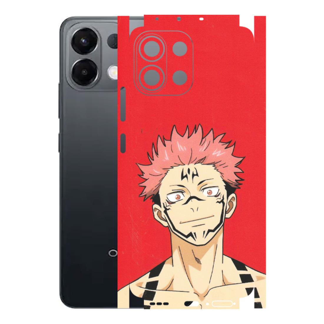 OPPO Phone Skins 2025 (All Models) - Ryomen Sukuna Fun Anime - Matte Finish (M-153) Oppo K13 5G