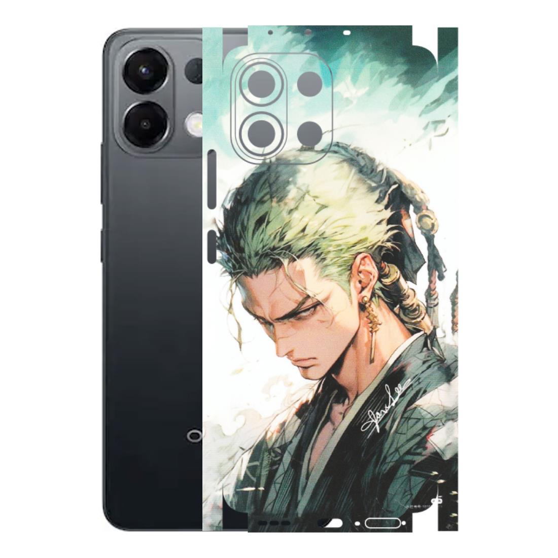 OPPO Phone Skins 2025 (All Models) - Pirate Hunter One Piece Anime - Matte Finish (M-157) Oppo K13 5G