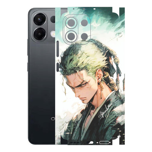 OPPO Phone Skins 2025 (All Models) - Pirate Hunter One Piece Anime - Matte Finish (M-157) Oppo K13 5G