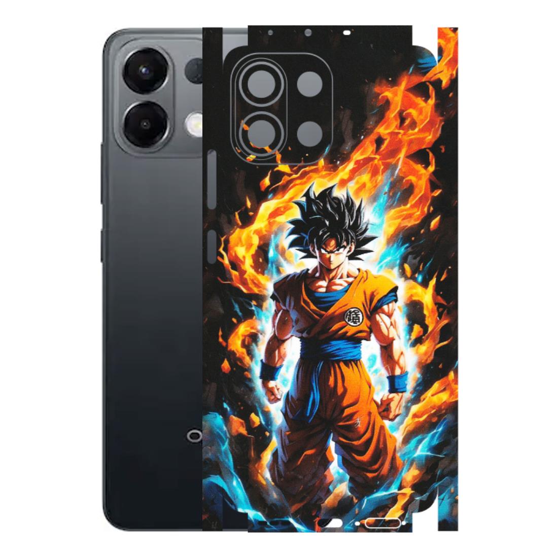 OPPO Phone Skins 2025 (All Models) - Goku Transformation Anime - Matte Finish (M-159) Oppo K13 5G
