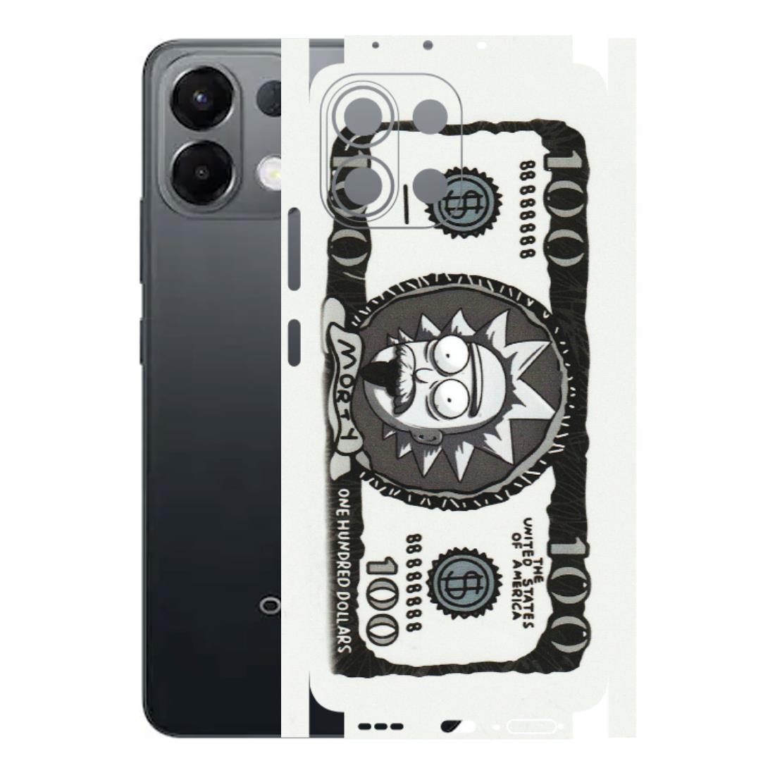 OPPO Phone Skins 2025 (All Models) - Rick And Morty Hundred Dollar Anime - Matte Finish (M-161) Oppo K13 5G