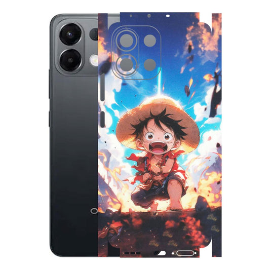 OPPO Phone Skins 2025 (All Models) - Toon One Piece Cute Character - Matte Finish (M-35) Oppo K13 5G