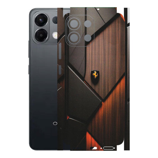 OPPO Phone Skins 2025 (All Models) - Lambo Beauty Wood Pattern Sober - Matte Finish (M-51) Oppo K13 5G