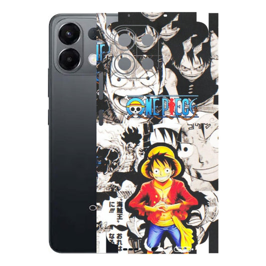 OPPO Phone Skins 2025 (All Models) - One Piece B&W - Matte Finish (M-63) Oppo K13 5G