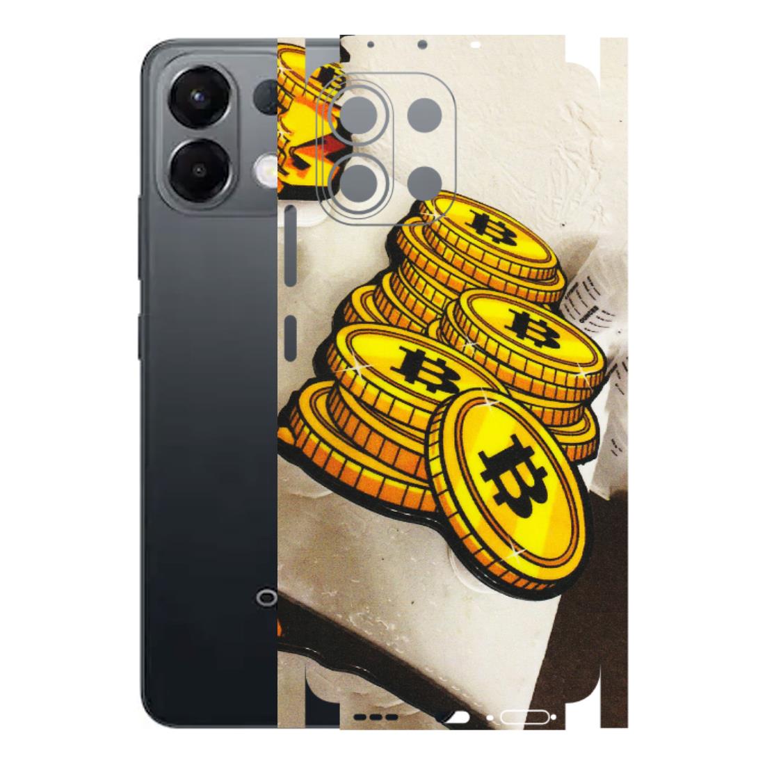 OPPO Phone Skins 2025 (All Models) - Billionaire Bitcoin Collection - Matte Finish (M-92) Oppo K13 5G