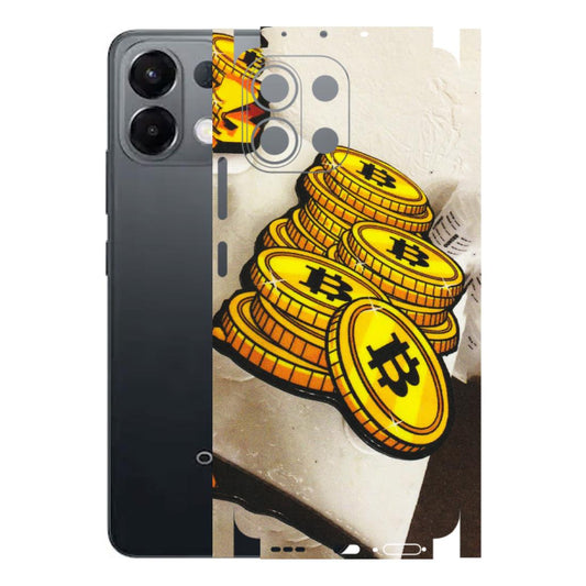 OPPO Phone Skins 2025 (All Models) - Billionaire Bitcoin Collection - Matte Finish (M-92) Oppo K13 5G