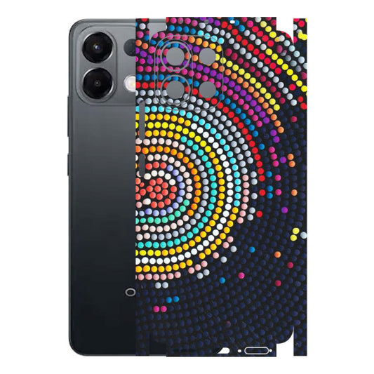 OPPO Phone Skins 2025 (All Models) - Rainbow Dot Mandala - Matte Finish (M-97) Oppo K13 5G