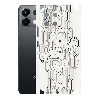 OPPO Phone Skins 2025 (All Models) - Tech Circuits - Transparent Finish (T-03) Oppo K13 5G