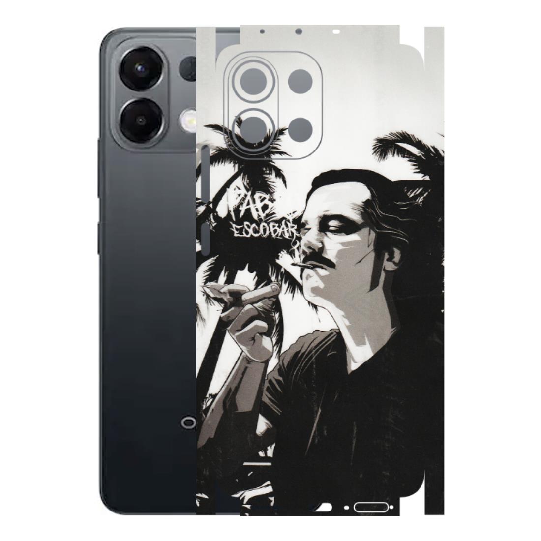 OPPO Phone Skins 2025 (All Models) - Pab Escobar - Transparent Finish (T-05) Oppo K13 5G