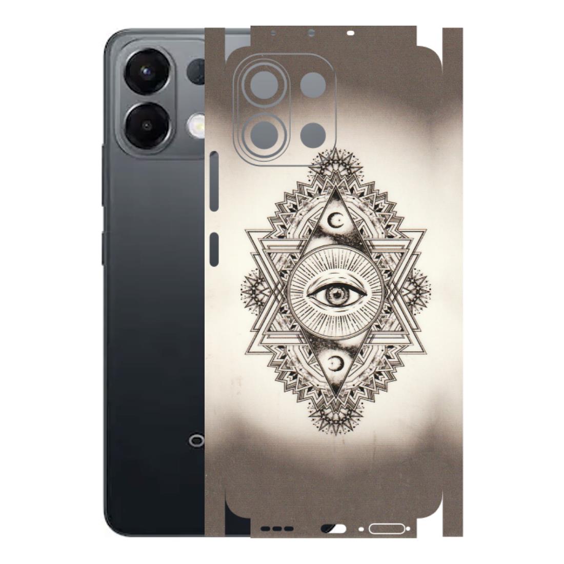 OPPO Phone Skins 2025 (All Models) - Illuminati Great Eye - Transparent Finish (T-14) Oppo K13 5G