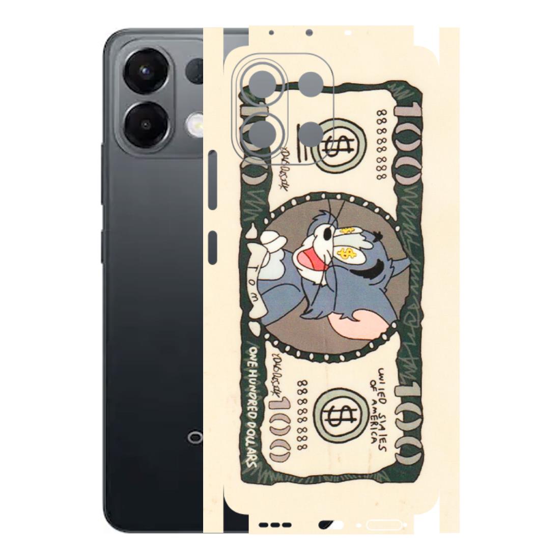 OPPO Phone Skins 2025 (All Models) - One Hundred Dollar Tom - Transparent Finish (T-16) Oppo K13 5G
