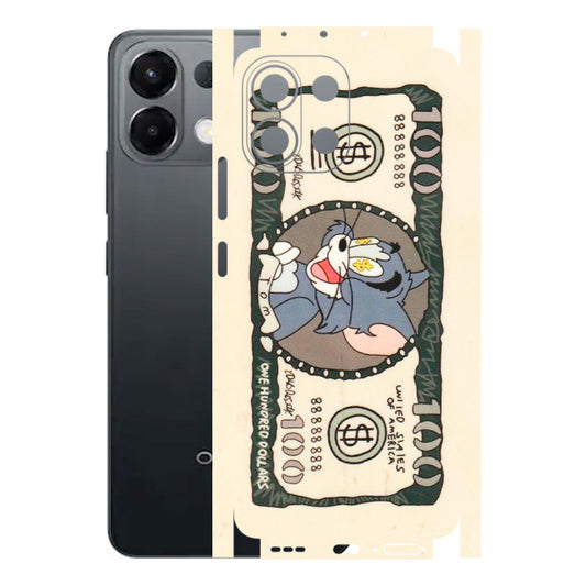 OPPO Phone Skins 2025 (All Models) - One Hundred Dollar Tom - Transparent Finish (T-16) Oppo K13 5G