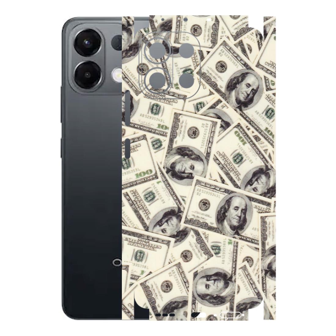 OPPO Phone Skins 2025 (All Models) - Dollar Lover - Transparent Finish (T-17) Oppo K13 5G