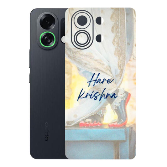 OPPO Phone Skins 2025 (All Models) - Hare Krishna - 3D Embossed Finish (L-03) Oppo K13 Turbo 5G