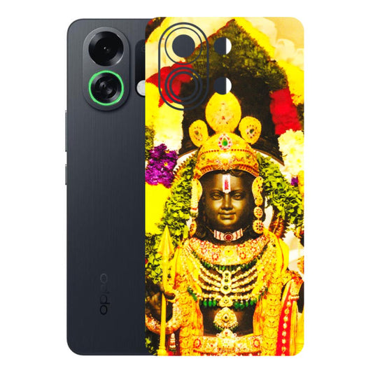 OPPO Phone Skins 2025 (All Models) - Ram Lalla Ayodhya - 3D Embossed Finish (L-103) Oppo K13 Turbo 5G