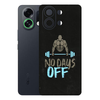 OPPO Phone Skins 2025 (All Models) - Gym Lover - 3D Embossed Finish (L-127) Oppo K13 Turbo 5G