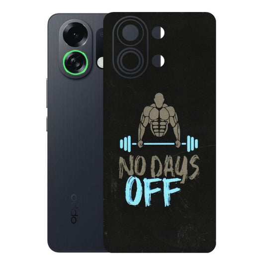 OPPO Phone Skins 2025 (All Models) - Gym Lover - 3D Embossed Finish (L-127) Oppo K13 Turbo 5G