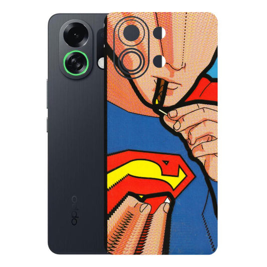 OPPO Phone Skins 2025 (All Models) - Superman Sutta - 3D Embossed Finish (L-130) Oppo K13 Turbo 5G