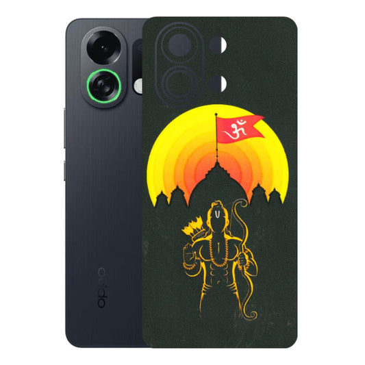 OPPO Phone Skins 2025 (All Models) - Lord Ram - 3D Embossed Finish (L-132) Oppo K13 Turbo 5G
