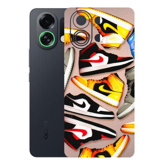 OPPO Phone Skins 2025 (All Models) - Sneaker Lover - 3D Embossed Finish (L-135) Oppo K13 Turbo 5G