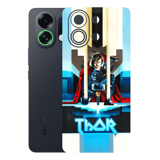OPPO Phone Skins 2025 (All Models) - Thor - 3D Embossed Finish (L-137) Oppo K13 Turbo 5G