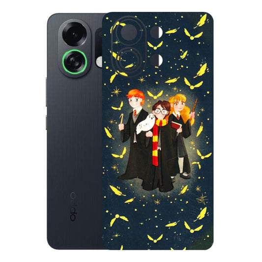 OPPO Phone Skins 2025 (All Models) - Harry Potter - 3D Embossed Finish (L-183) Oppo K13 Turbo 5G