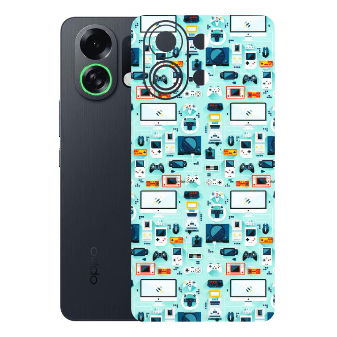 OPPO Phone Skins 2025 (All Models) - Gadgets Doodle - 3D Embossed Finish (L-184) Oppo K13 Turbo 5G