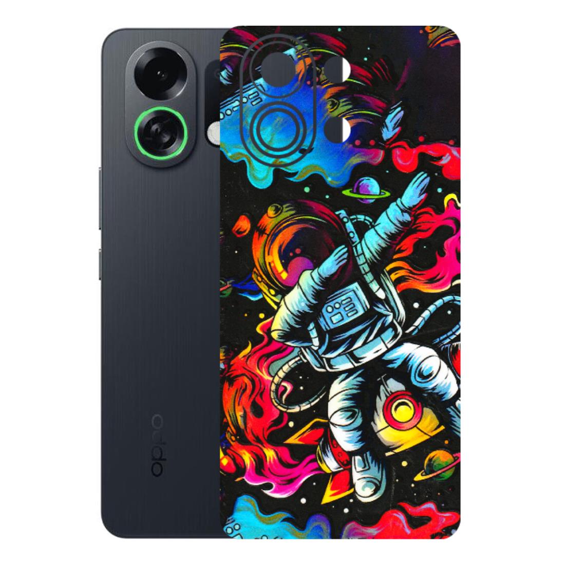 OPPO Phone Skins 2025 (All Models) - Astronaut Dope - 3D Embossed Finish (L-191) Oppo K13 Turbo 5G