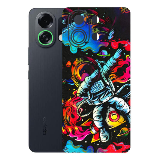 OPPO Phone Skins 2025 (All Models) - Astronaut Dope - 3D Embossed Finish (L-191) Oppo K13 Turbo 5G