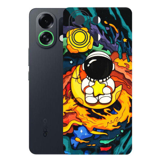 OPPO Phone Skins 2025 (All Models) - Baby Astronaut - 3D Embossed Finish (L-197) Oppo K13 Turbo 5G